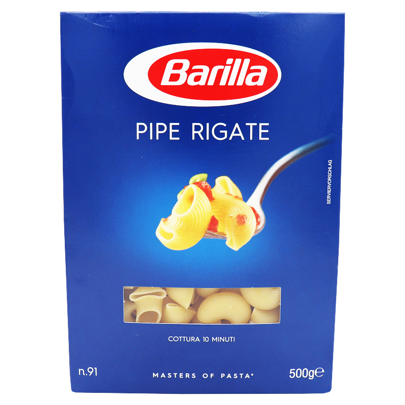 Pipe Rigate , 500g von Barilla | Motatos