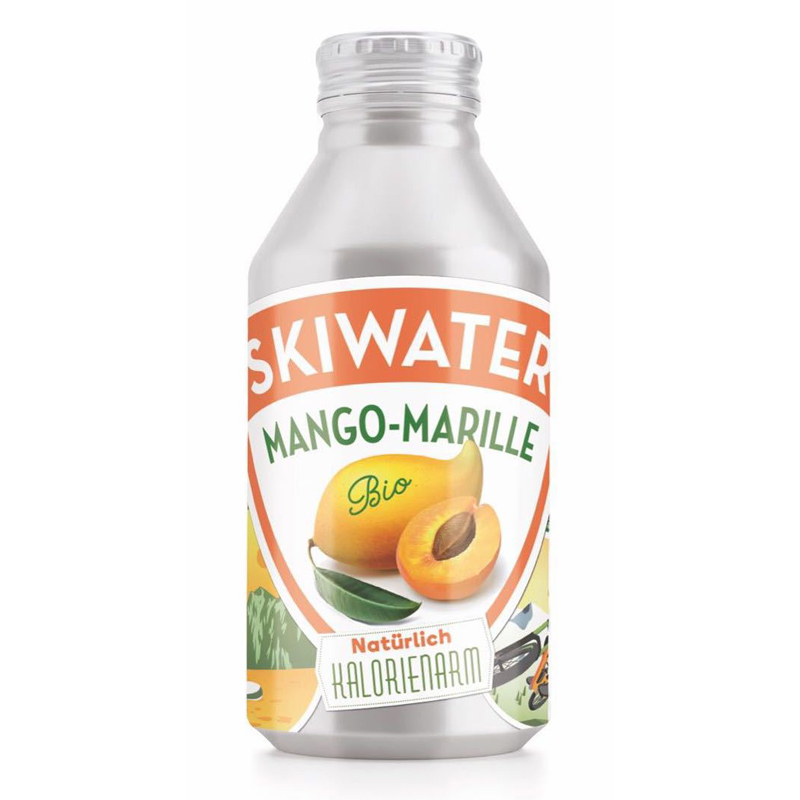 Bio Skiwater Mango-Marille (EINWEG) zzgl. Pfand