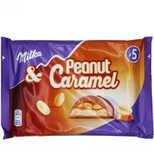 Milka - Milka Peanut & Caramel, 5er Pack