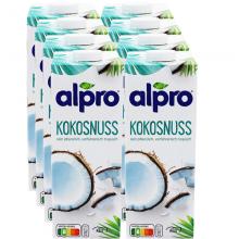 alpro - Kokosnussdrink Original, 8er Pack 