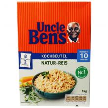 Uncle Ben’s® - Natur-Reis im Kochbeutel (1kg)