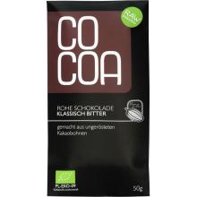 COCOA - BIO Rohe Schokolade Klassisch Bitter