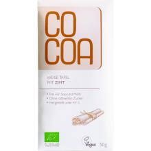 COCOA - BIO Weiße Tafel mit Zimt