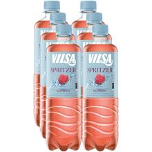 Vilsa - Spritzer Himbeere, 6er Pack (EINWEG) zzgl. Pfand