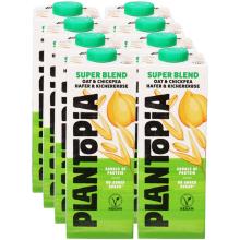 Plantopia - Super Blend Drink Hafer & Kichererbse, 8er Pack
