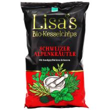 Aroma Snacks - BIO Kesselchips Schweizer Alpenkräuter