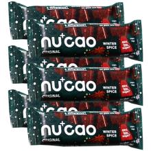 nucao - BIO Schokoriegel Winter Spice, 6er Pack